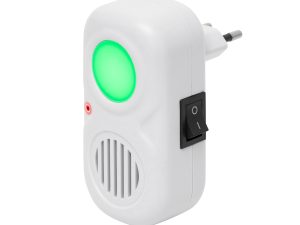 Alarma cu ultrasunete de indepartare insecte zburatoare / tantari cu lumina de noapte Home UH11