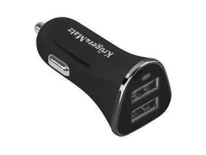 Alimentator auto DUAL USB 2.4A negru Kruger&Matz