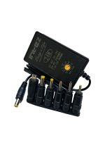 Alimentator retea 230VAC - 3-12V/2A 3V-6V/2500mAh 7.5V-12V/2000mAh 30W +6 mufe afisaj LED rosu KTQD24-312 (504)