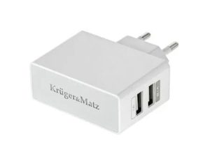 Alimentator retea dual USB 2.1A Kruger&Matz