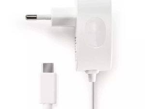 Alimentator retea - USB Type C 3A cablu fix alb NEDIS