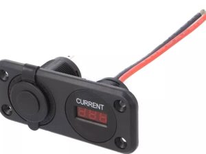 Ampermetru soclu bricheta auto x1 7-33VDC SCI A13-142A251BPD-BB3