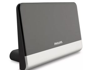 Antena TV DIGITALA 4K ULTR HD PHILIPS SDV6222/12 cu amplificare 48dB HDTV DVB-T/T2 FM