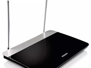 Antena TV PHILIPS 47dB DIGITALA 4K /ANALOGICA /radio FM SDV6227/12