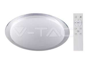 Aplica LED 40W 3IN1 dimabil cu telecomanda 2800lm IP20 V-TAC SKU-14741