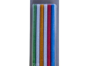Baghete silicon color sclipici 11.2x200mm 12buc PROLINE