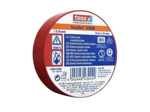 Banda 10m izolatoare TESAFLEX rosu