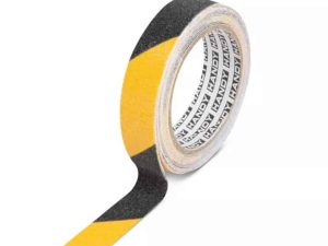 Banda adeziva antiglisanta 5m x 25mm galben/negru Handy