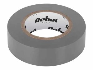Banda izolatoare 0.13X19mm 20m gri REBEL