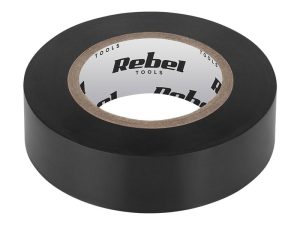 Banda izolatoare 0.13X19mm 20m neagra REBEL