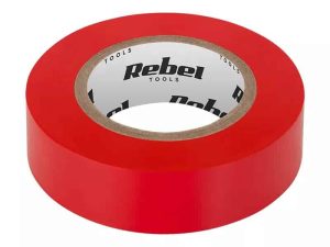 Banda izolatoare 0.13X19mm 20m rosu REBEL