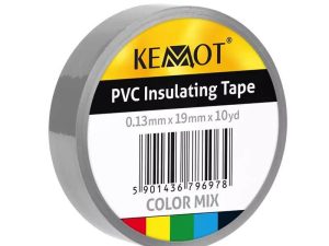 Banda izolatoare 0.13x19x10YD gri KEMOT