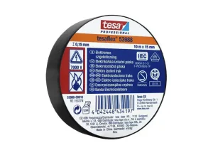 Banda izolatoare TESAFLEX 10m negru TESA T-53988-10-1
