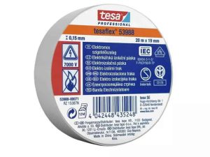 Banda izolatoare TESAFLEX 20m alb 1buc TESA