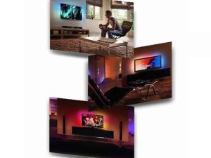 Banda LED RGB backlight ambiental iluminare TV Cabletech