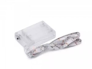 Banda LED RGB x30 1m +cu cablu 0.8m cu baterie 3x AA Family Decor