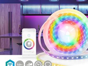 Banda LED Smart Wi-Fi RGB 700lm IP65 5m Nedis