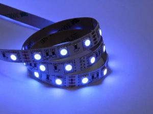 Banda LED SMD5050 RGB IP20 5m 12V 60LED/m 14.4W/m Well LEDSTRGB-5050-126010D202/5-WL