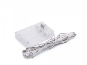 Banda LED x30 1m alb cald +cablu 0.8m cu baterie 3x AA Family Decor