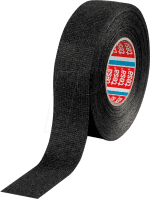 Banda textila 25mm 15m Thk 300um negru 105 grade C negru TESA 51608-00007-00