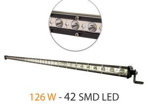 Bara LED Auto Off Road 126W 42SMD 8400lm 1120x30x48mm 12-32V CLL008 Carguard