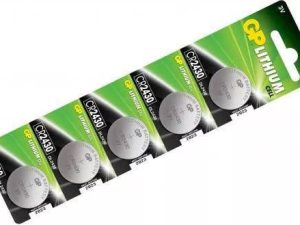 Baterie buton Litiu GP CR2430 3V 300mAh 24.5x3mm 1buc