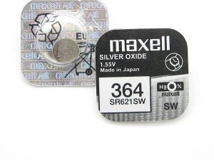 Baterie ceas AG1 Maxell SR621SW V364 1.55V oxid de argint