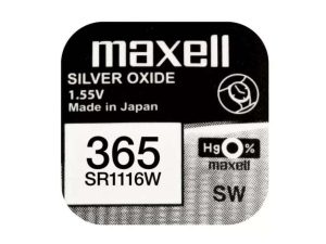 Baterie ceas Maxell SR1116W V365 S35 1.55V oxid de argint 1buc