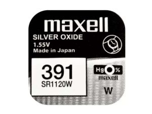 Baterie ceas Maxell SR1120W V391 AG8 1.55V oxid de argint 1buc