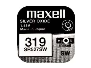 Baterie ceas Maxell SR527SW V319 SR64 1.55V oxid de argint 1buc