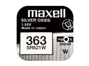 Baterie ceas Maxell SR621W V363 1.55V oxid de argint 1buc