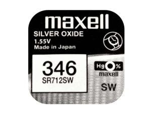 Baterie ceas Maxell SR712SW V346 1.55V oxid de argint 1buc