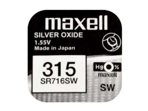 Baterie ceas Maxell SR716SW V315 1.55V oxid de argint 1buc