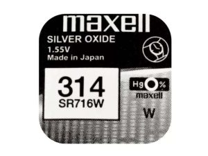 Baterie ceas Maxell SR716W V314 1.55V oxid de argint 1buc