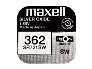 Baterie ceas Maxell SR721SW V362 SR58 1.55V oxid de argint 1buc