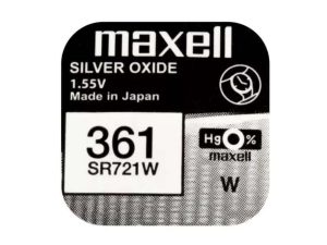Baterie ceas Maxell SR721W V361 SR58 1.55V oxid de argint 1buc