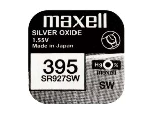 Baterie ceas Maxell SR927SW V395 SR57 1.55V oxid de argint 1buc