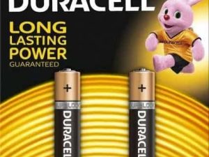 Baterii alcaline AAA R03 DURACELL BASIC 2buc/blister