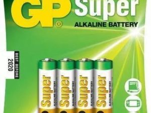 Baterii alcaline R3 AAA 4buc/blister Super GP