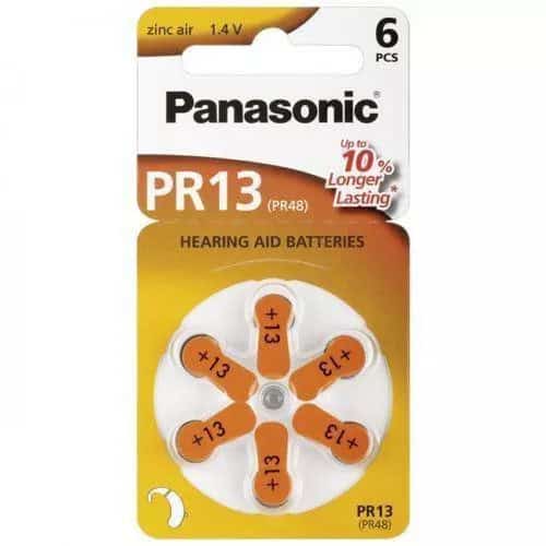 baterii-aparate-auditive-v13-panasonic-6buc