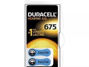 Baterii auditive 675 DURACELL Zinc-Air 1.45V ZA675 SET 6BUC