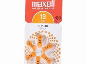 Baterii pentru aparat auditiv Maxell PR48 ZA13 6buc/blister