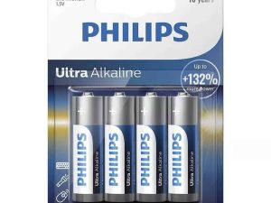 Baterii ULTRA alkaline AA LR6 blister 4buc PHILIPS