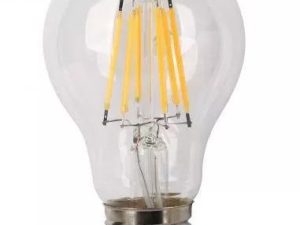 Bec cu LED filament A60 E27 6W 230V 600lm 4000K lumina naturala Well