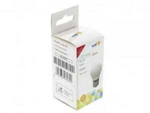Bec cu led G45 E27 7W 230V lumina calda Basic Well