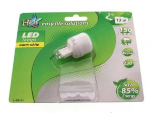 Bec cu led G9 2W 2700K HQ