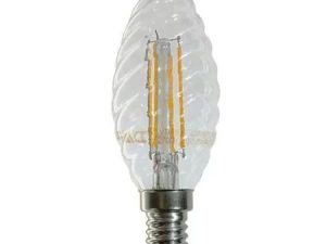 Bec E14 LED cu filament LED 4W 2700K spirala V-TAC