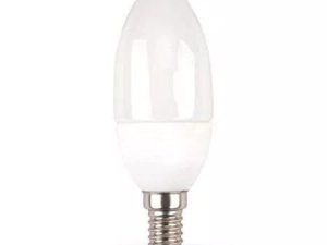 Bec LED 5.5W E14 P45 3000K alb cald lumanare 470lm CHIP SAMSUNG V-TAC