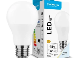 Bec LED A60 E27 13.8W 230V 1521lm lumina rece 6000K Modee ML-G6000K13.8WE27N