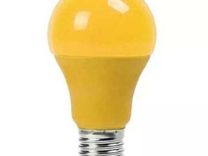 Bec LED A60 E27 9W galben V-TAC